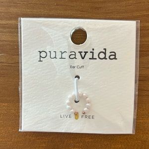 Pura vida pearl ear cuff